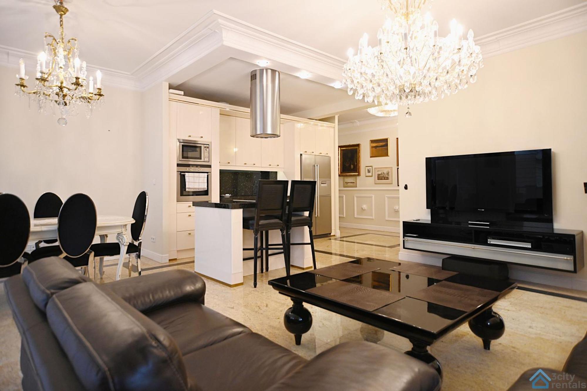 Large And Luxury 3City Apartment In Gdansk With Two Terraces By Noclegi Renters المظهر الخارجي الصورة
